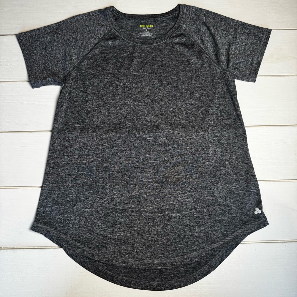 Tek Gear Dry Tek Gray Athletic T-Shirt